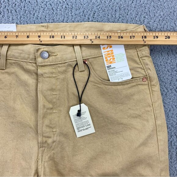 Levi's Fresh Premium Men's Straight Leg Button Fly Jeans Size: 36 - Picture 11 of 16